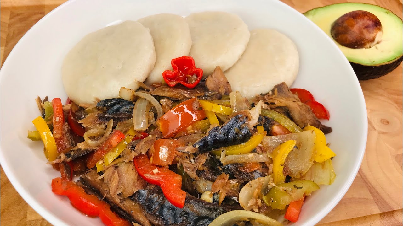 HOW TO MAKE SALT MACKEREL AND BOILED DUMPLINGS