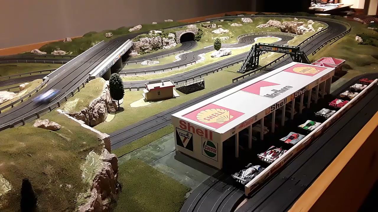 My slot car track July 2022