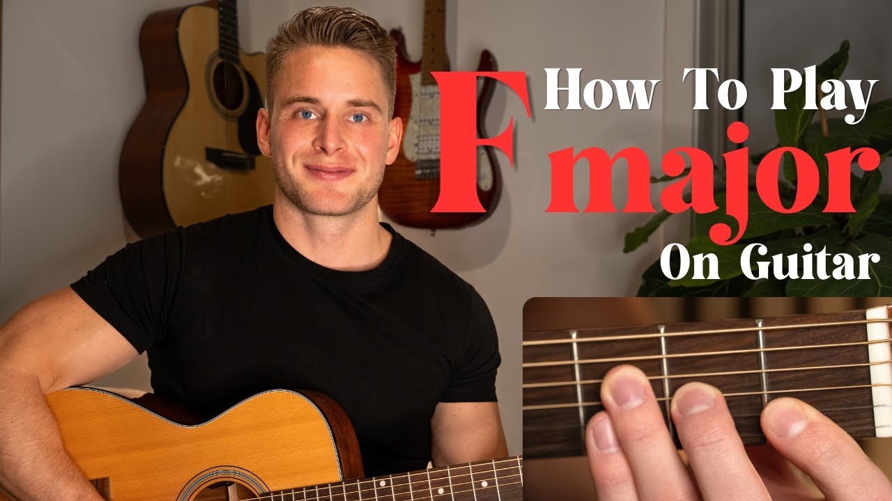 BEST WAYS to play F MAJOR chord on guitar