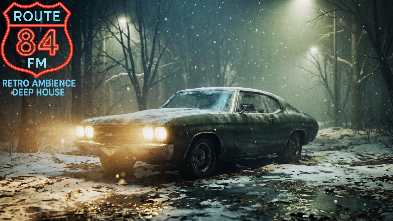 Route84FM – Frozen Headlights | Dark Noir Deep House, Night Drive Mood (100 BPM)