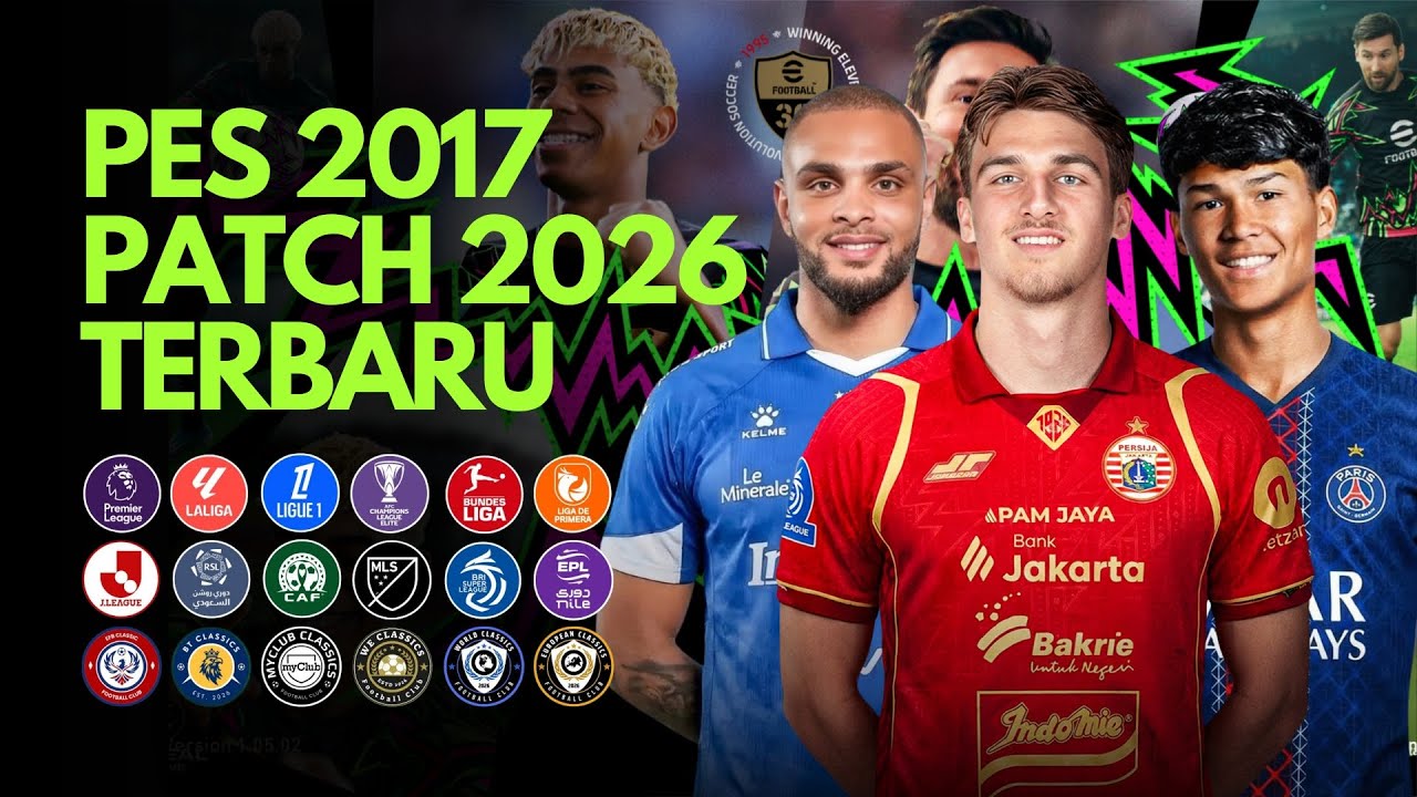 PES 2017 UPDATE 2026 TERBARU | RILIS PATCH TERBARU