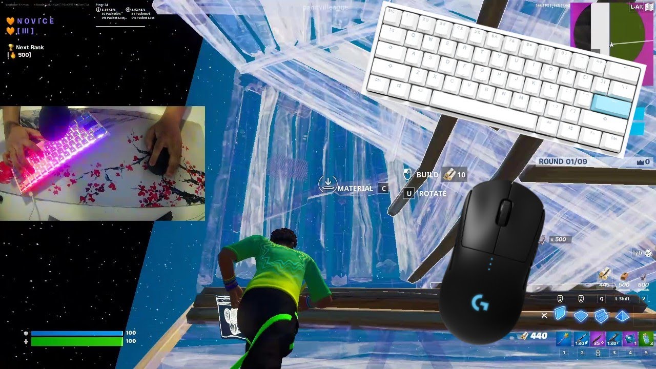 *NEW* Alto Skin Fortnite Chapter 3 Keyboard And Mouse ASMR + Coachella Bundle