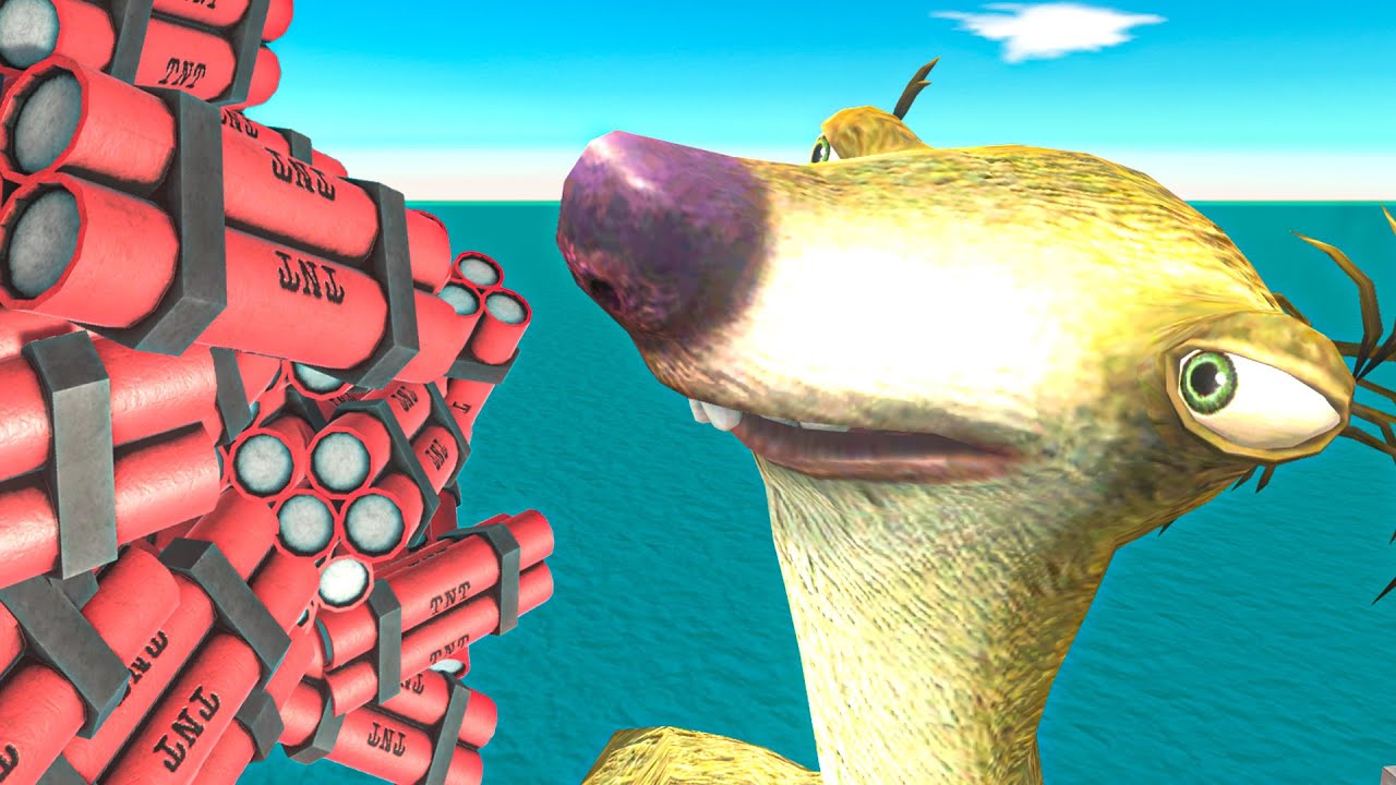Don't Fall into the TNT Pit  - Animal Revolt Battle Simulator
