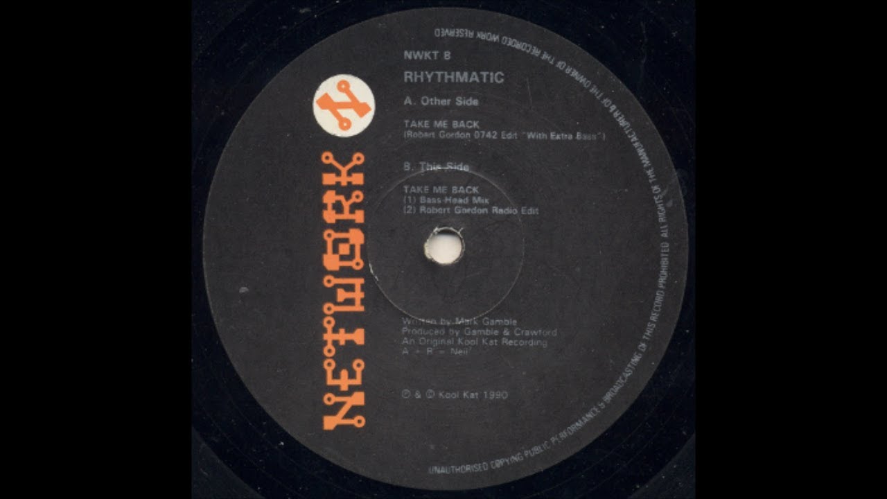 Rhythmatic - Take Me Back (Robert Gordon 0742 Edit 