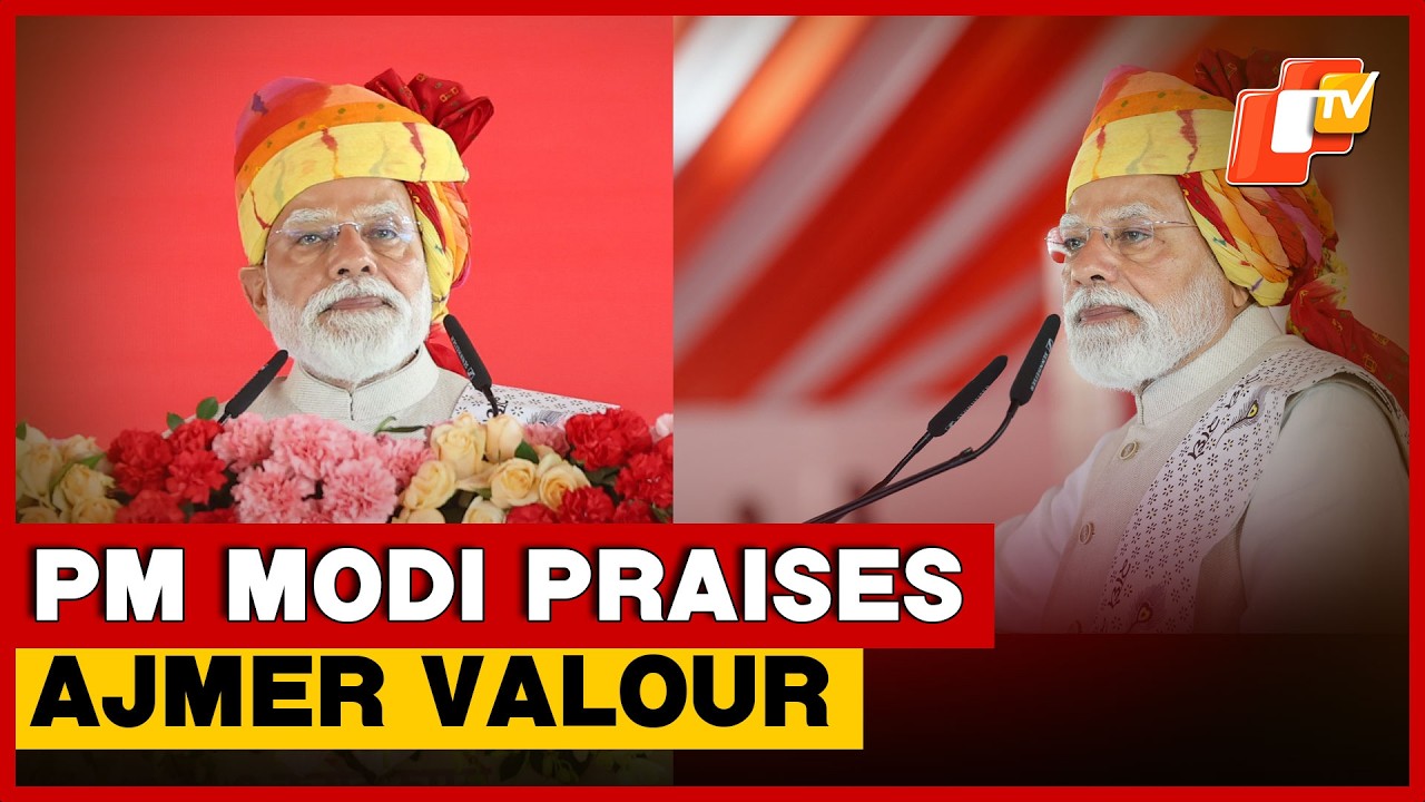 PM Modi Speaks In Ajmer On Faith, Valour, And Israel Trip