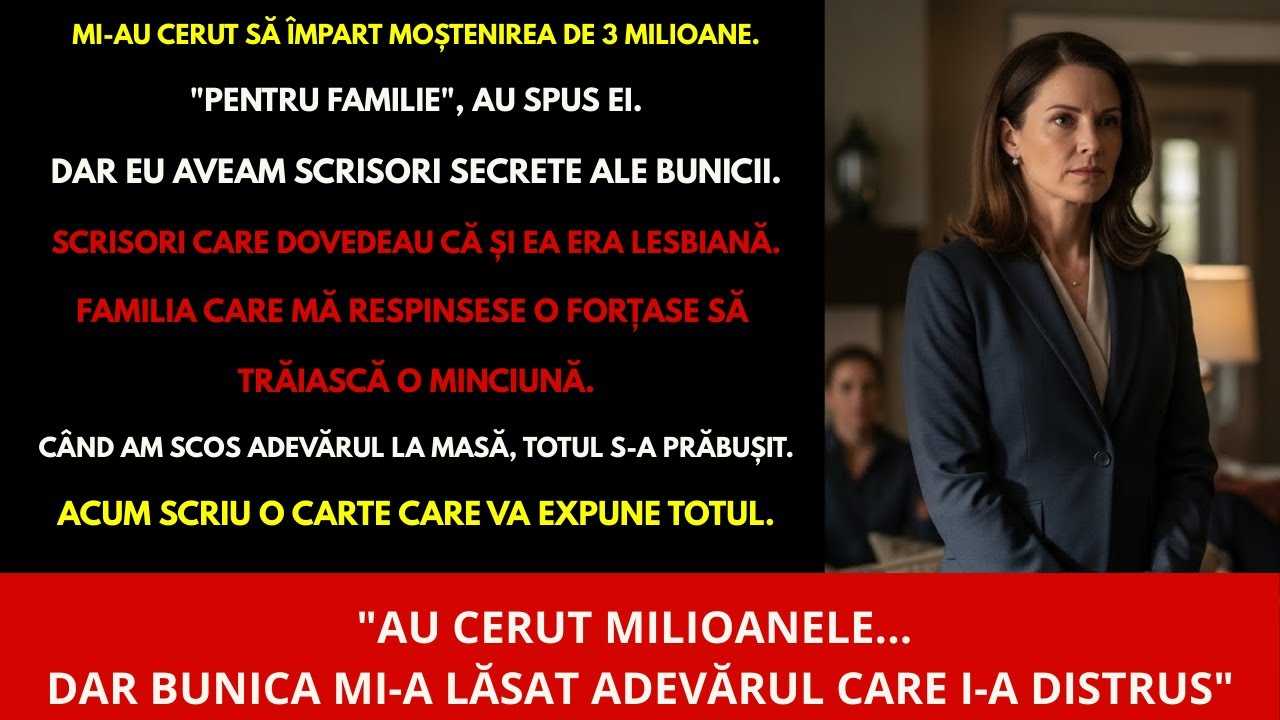 La reuniunea de familie, părinții mi-au cerut moștenirea pentru sora favorită… nu știau ce urma