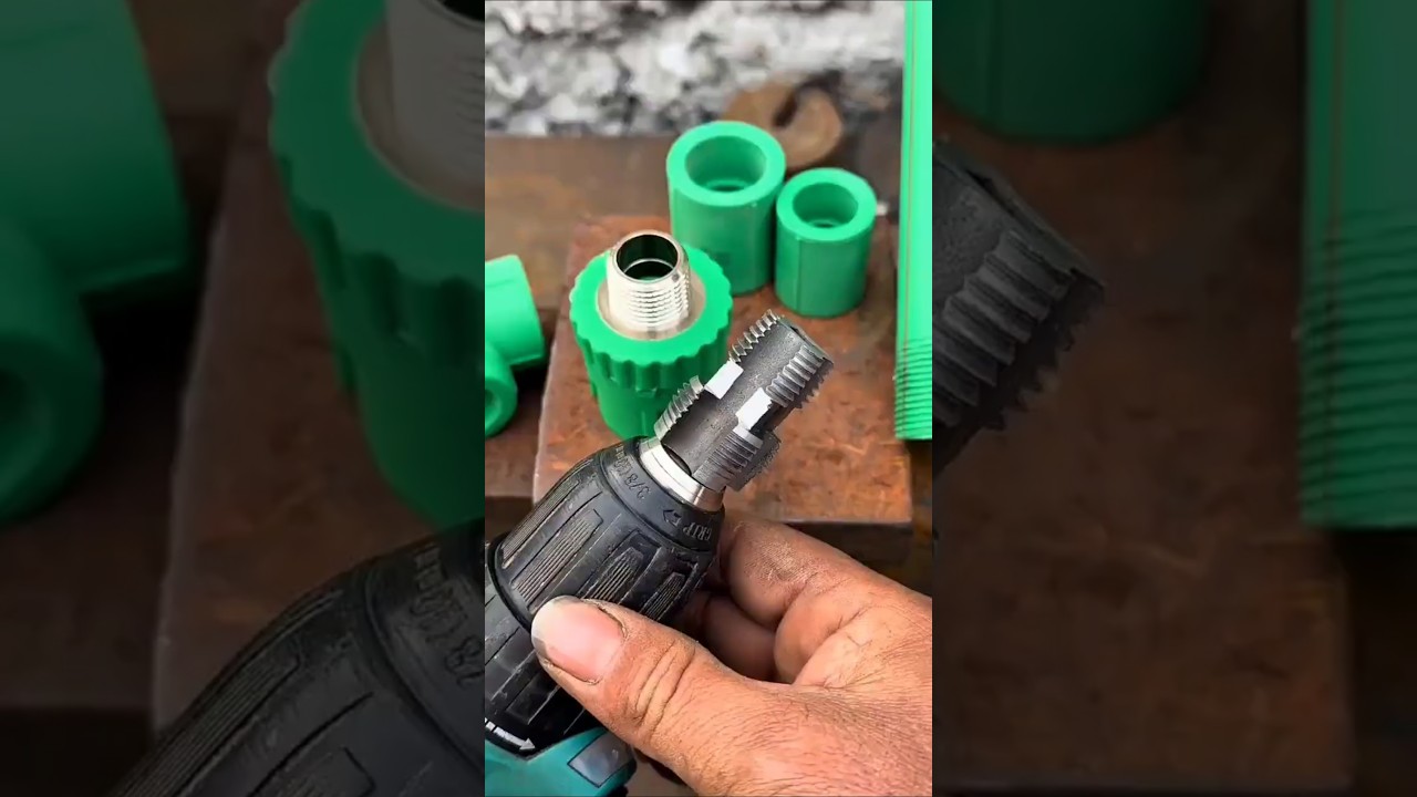 High efficiency utility tool High performance utility tool Water pipe threading device
