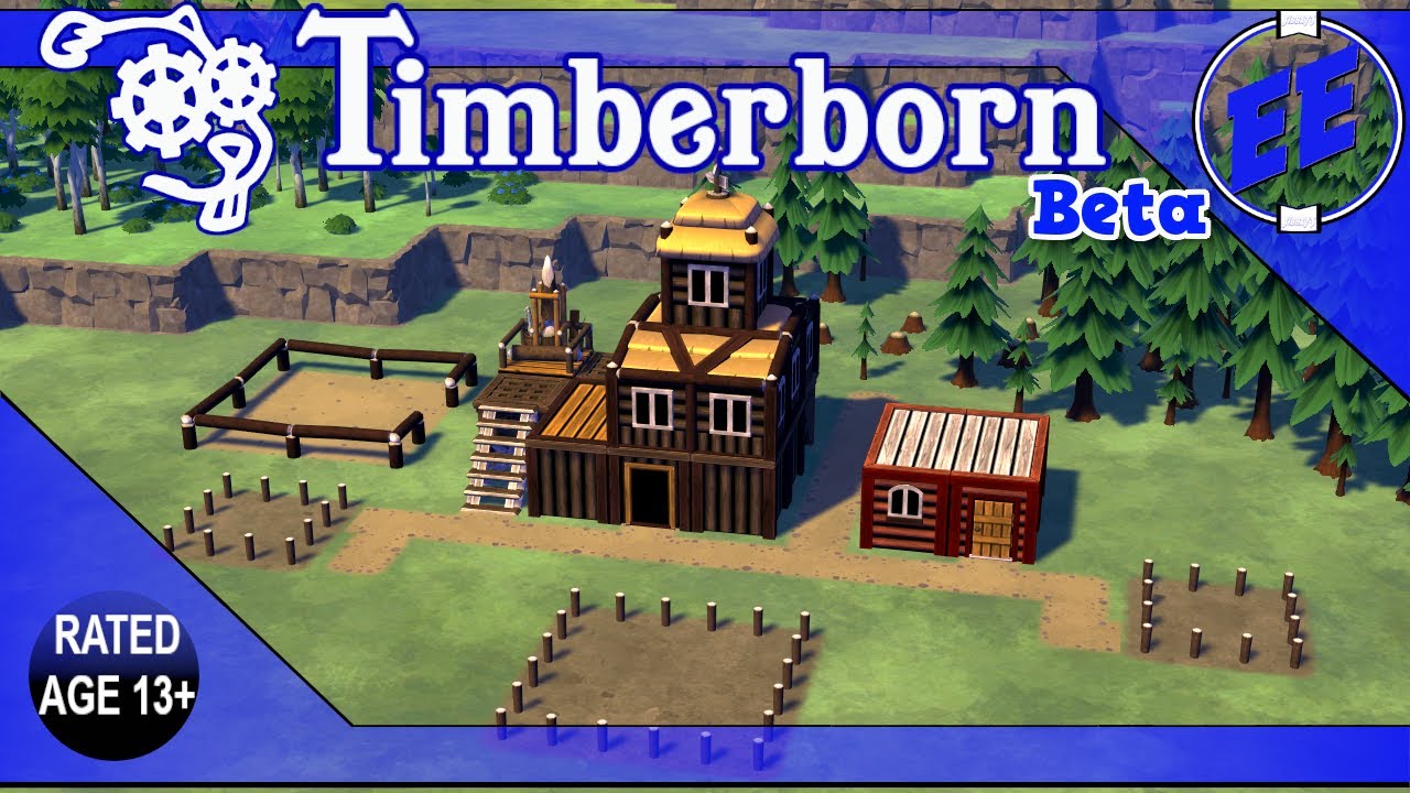 Timberborn (Beta) / Cutting our Teeth ~ S1 Ep1 / @Timberborn @mechanistry #TimberbornBeta
