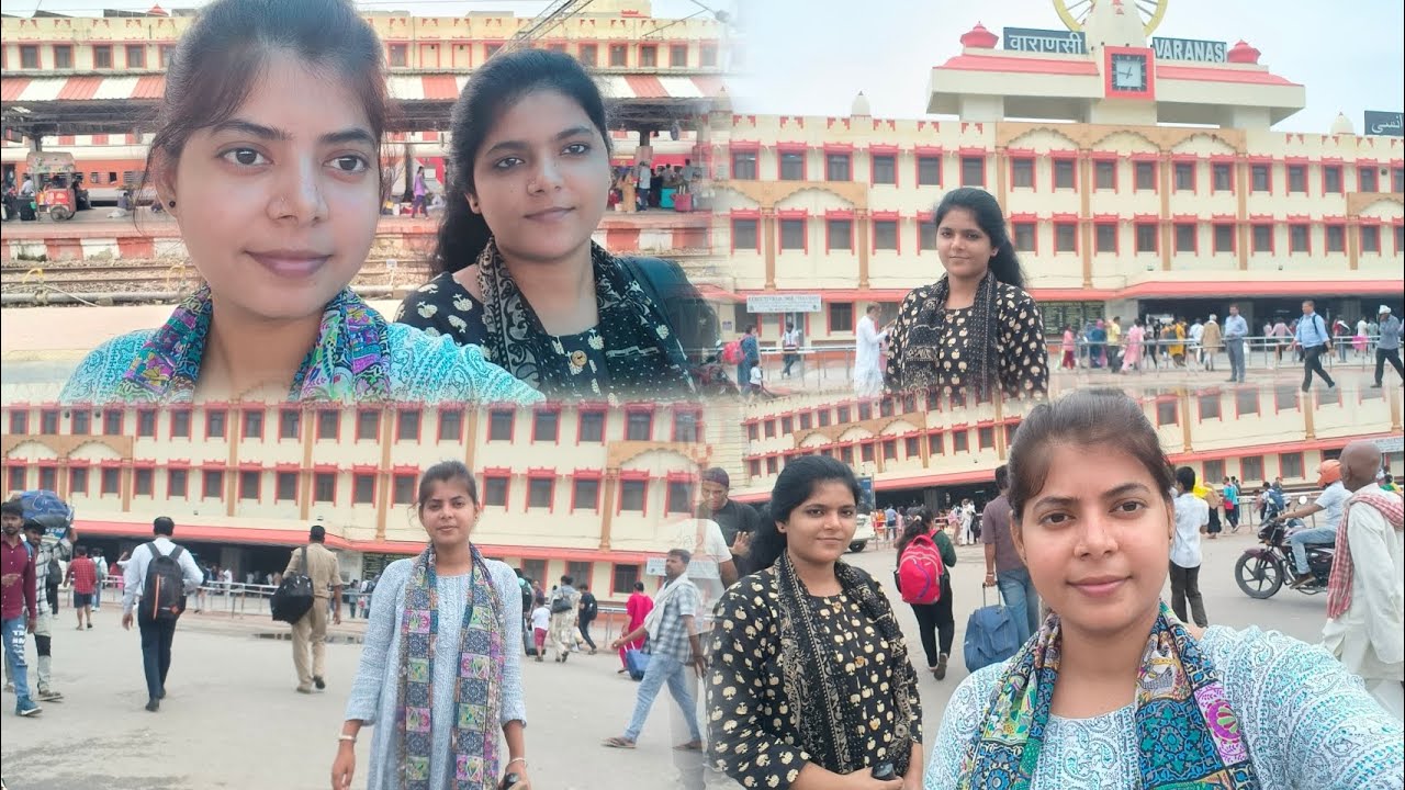 RRB NTPC Exam centre Varanasi Vlog 🖥️