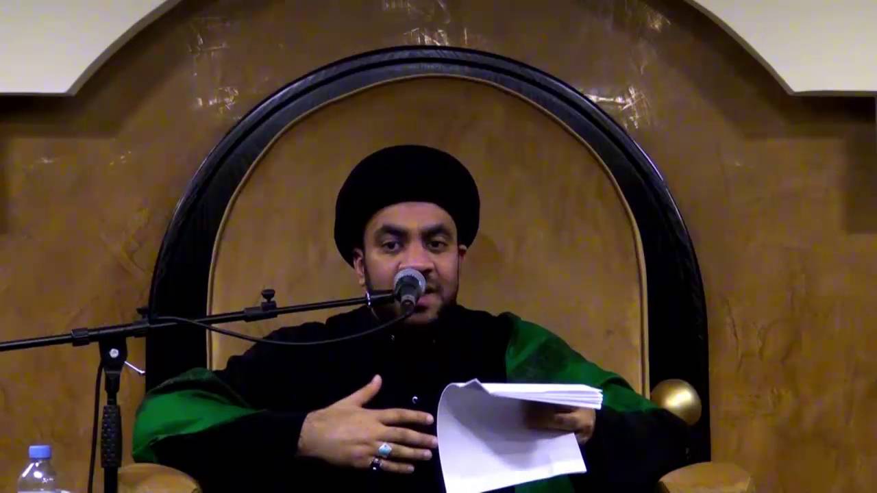كيف نخاف الله تعالى | سماحة السيد مجاهد الخباز | 1438.01.07