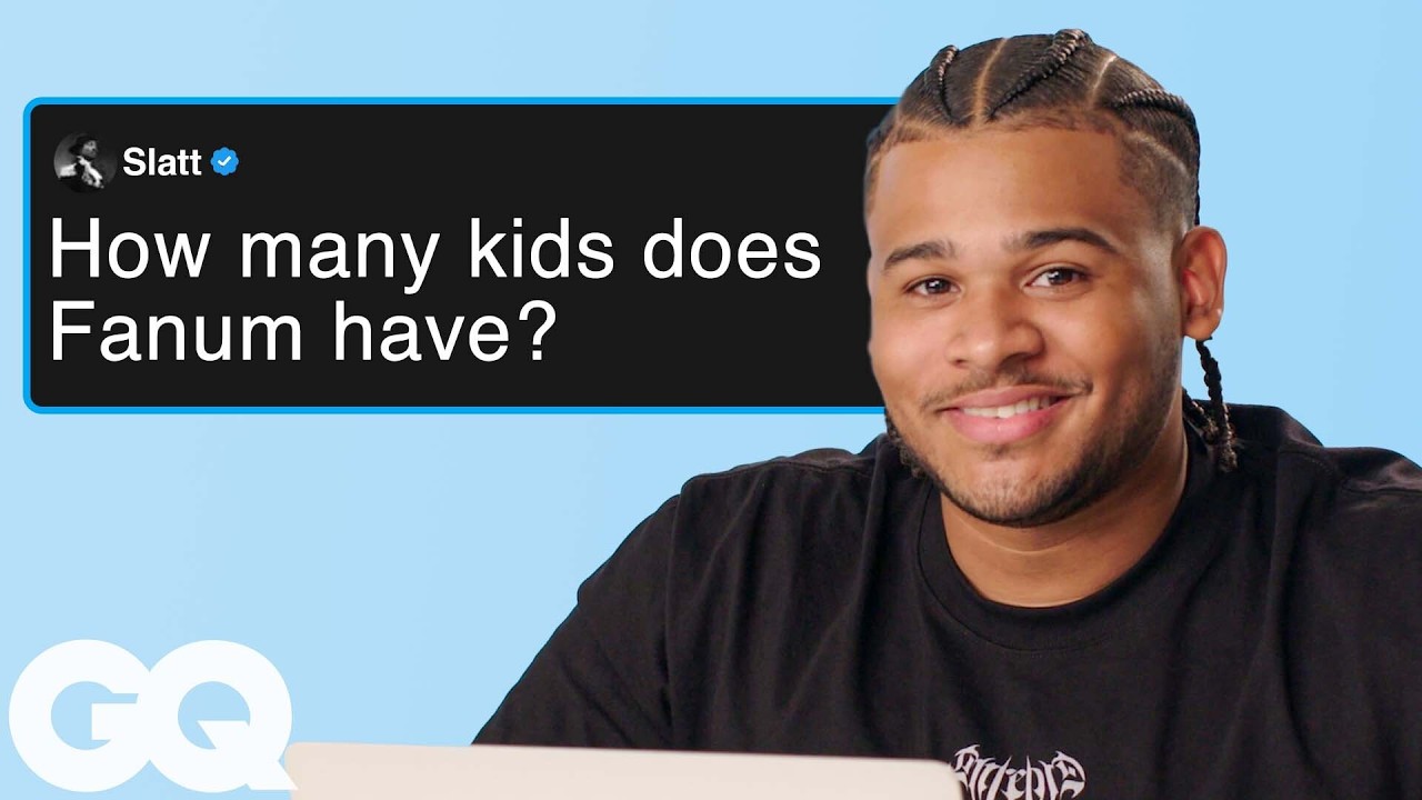 Fanum Replies To Fans Online | Actually Me