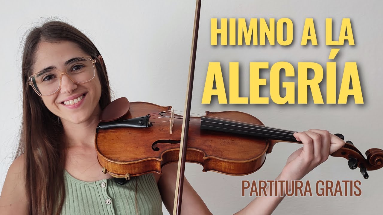 Cómo TOCAR el HIMNO a la ALEGRÍA en VIOLÍN [Fácil y Rápido]