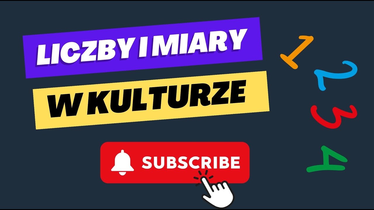 Liczby i miary w kulturze