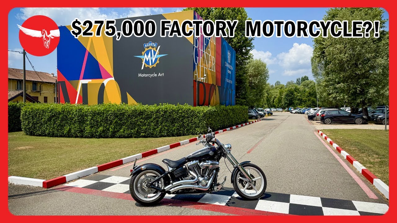 MV Agusta Factory & Headquarters Tour; see where the most exclusive & expensive motorcycles are made