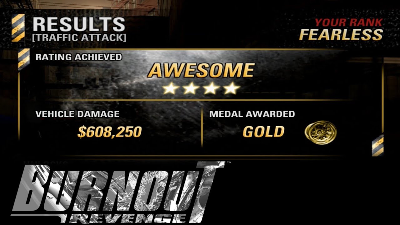 Traffic Attack (Long Forward) | Motor City | World Tour | Burnout Revenge