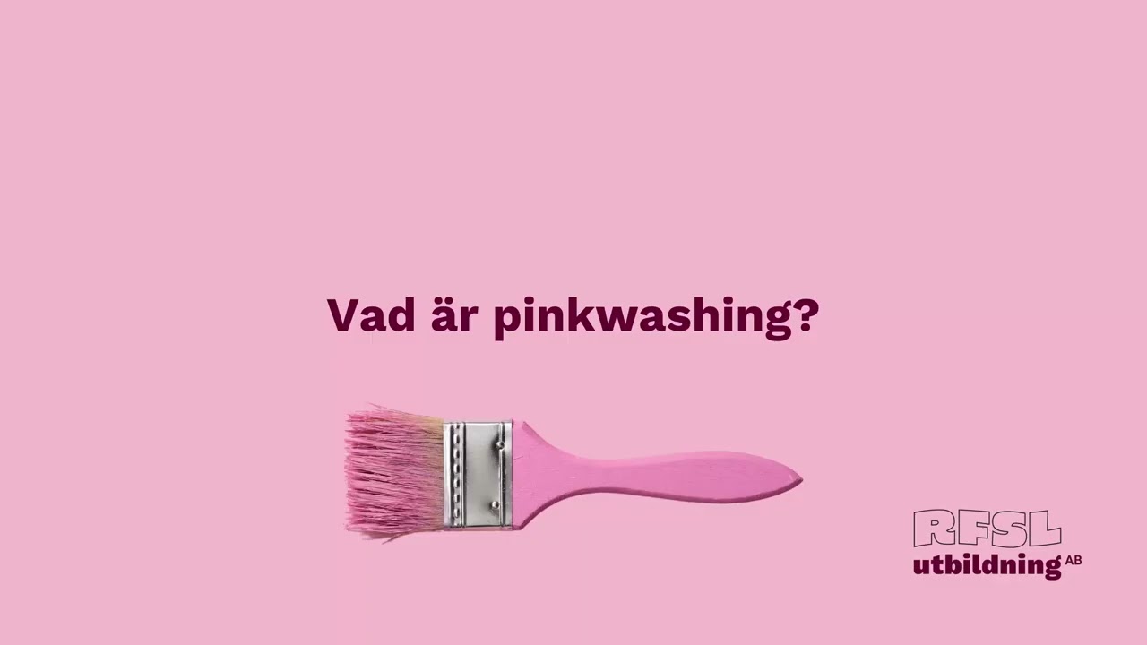 Pride & Pinkwashing med RFSL Utbildning