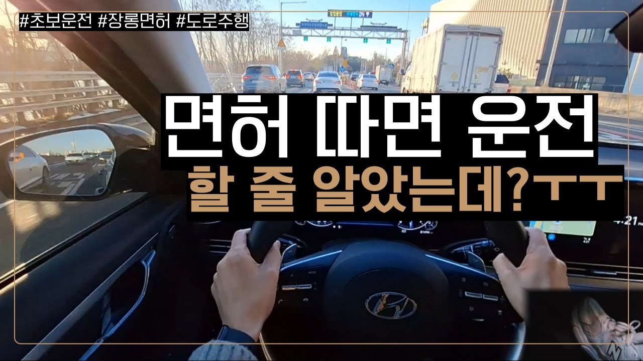 왜 면허는 땄는데 운전이 어려울까? #초보운전 #장롱면허 #도로주행