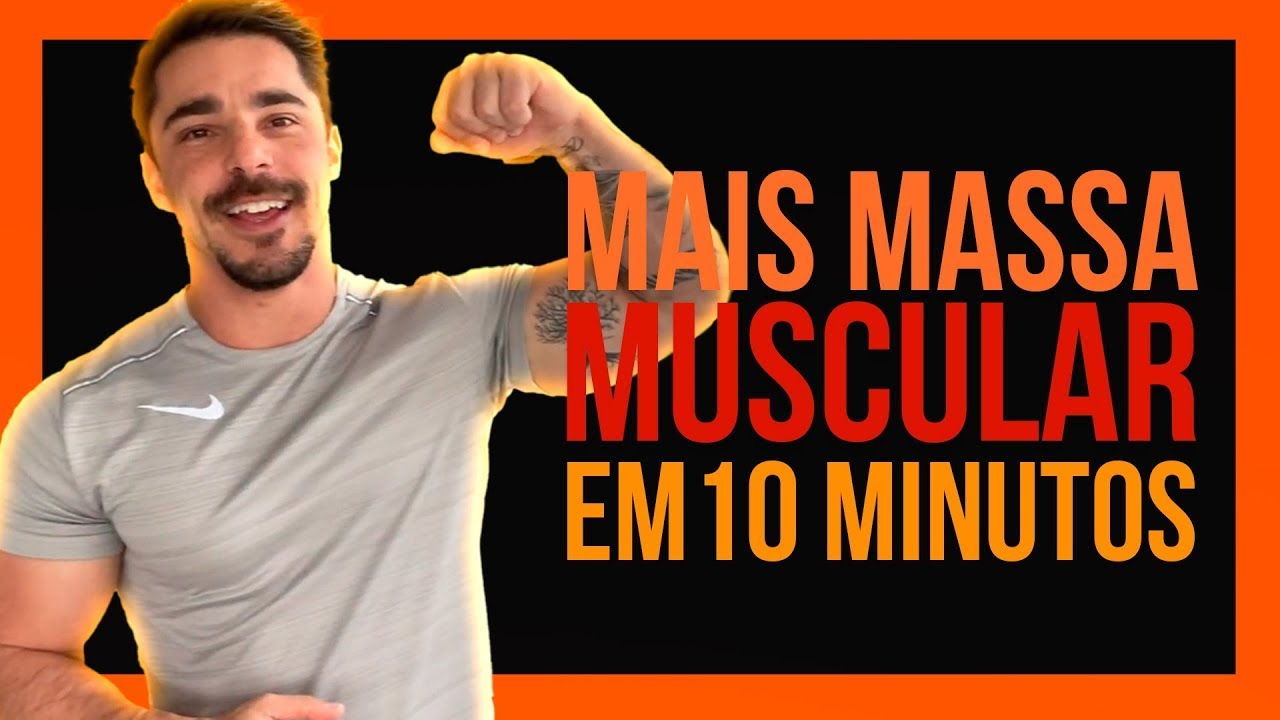 Ganhar Massa Muscular e Definir Braços em 10 minutos | RQX System