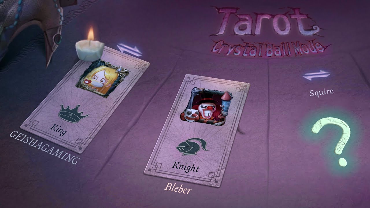 Identity V New Game Mode : Tarot Crystal Ball | With @GEISHAGAMING | Former S-badge Luchino Ryuk