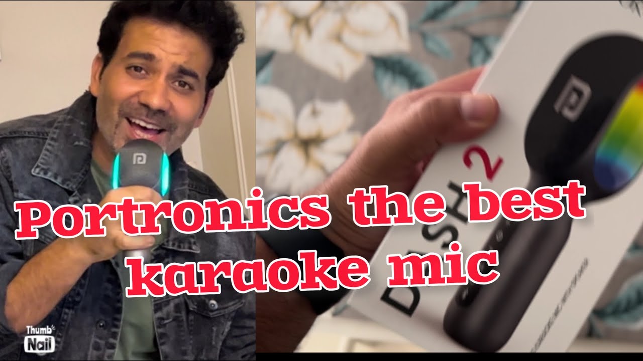 Best Karaoke Mic |  Portronics Dash 2