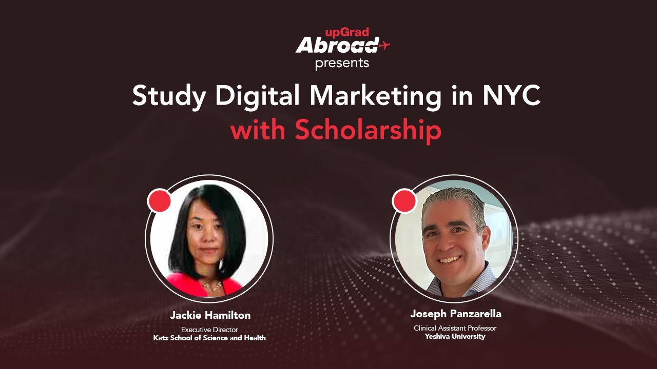 Study Digital Marketing in NYC with Scholarship || upGrad Abroad