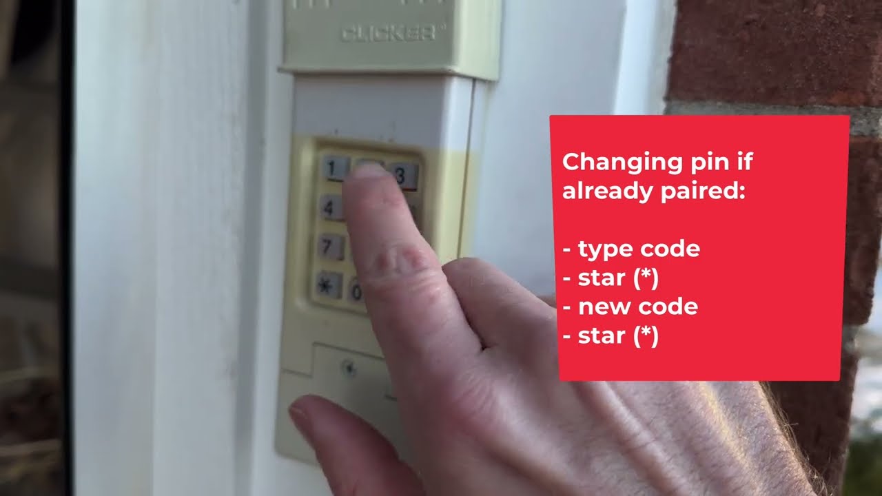 How to Program Clicker Garage Door Remote Opener
