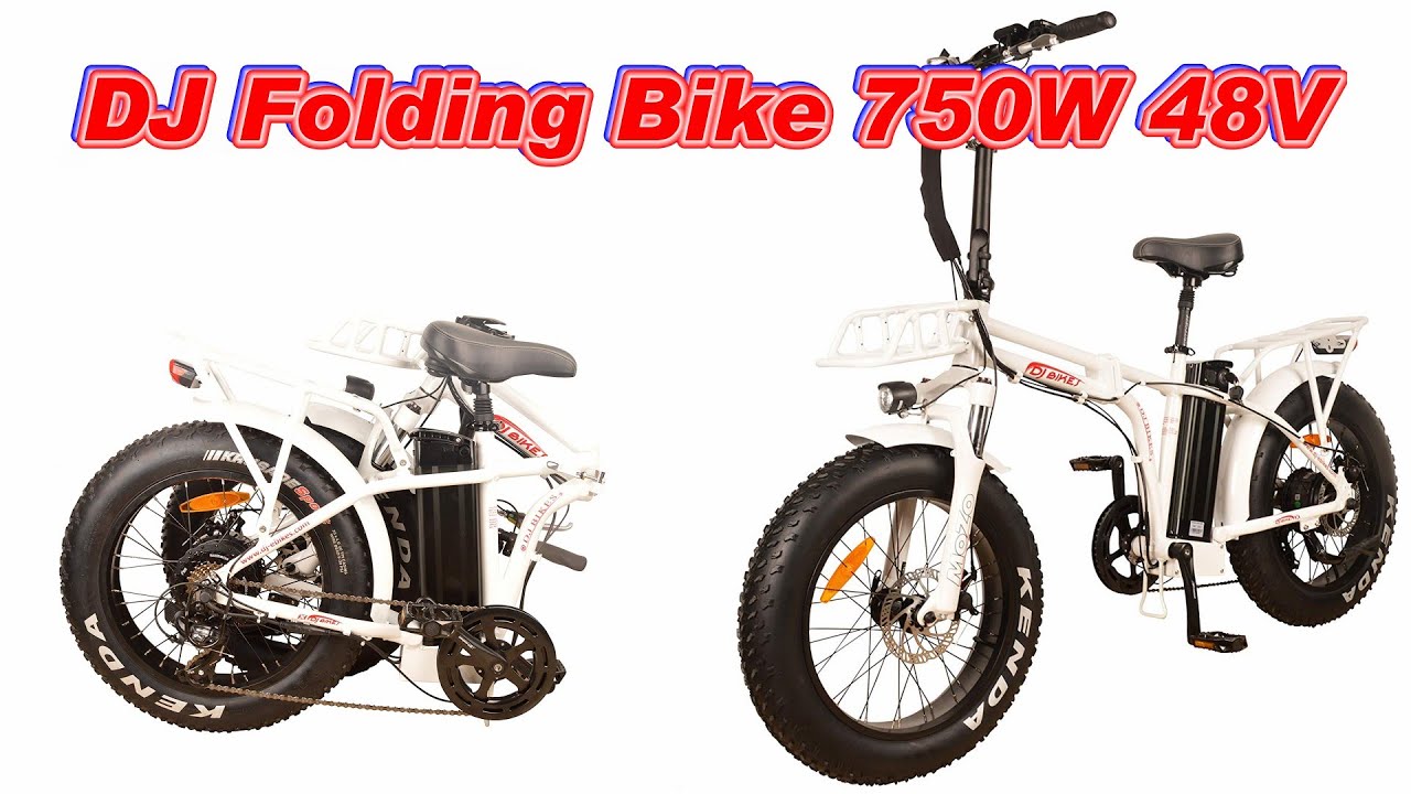 DJ Folding Bike 750W 48V Review