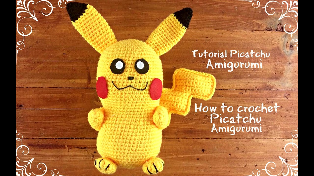 Picatchu Amigurumi | How to crochet Picatchu Amigurumi