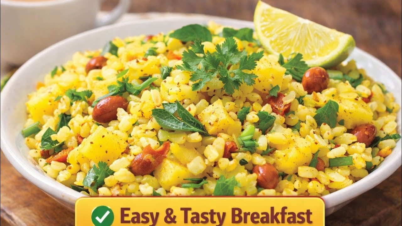आलू पोहा रेसिपी|Batata Poha|Aloo Poha Recipe|Easy & Tasty Breakfast |5 Minutes Recipes 