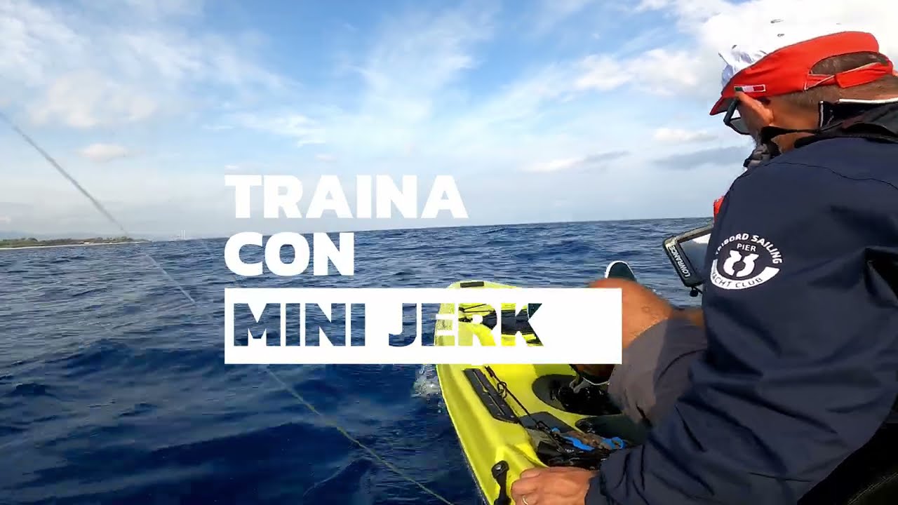 KAYAK FISHING traina con mini jerk tsurinoya - minnow a basso per gli alletterati