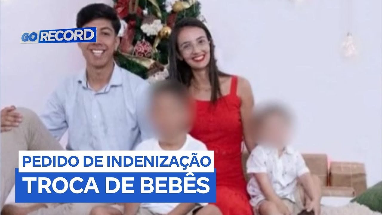 Famílias de bebês trocados em Inhumas (GO) pedem indenização por danos morais