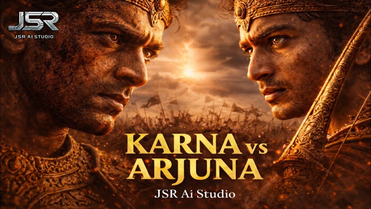 Karna vs Arjuna Final Battle | Emotional Mahabharata Story | Kurukshetra War