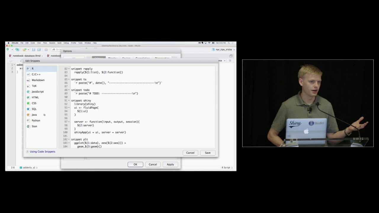 RStudio Tips and Tricks