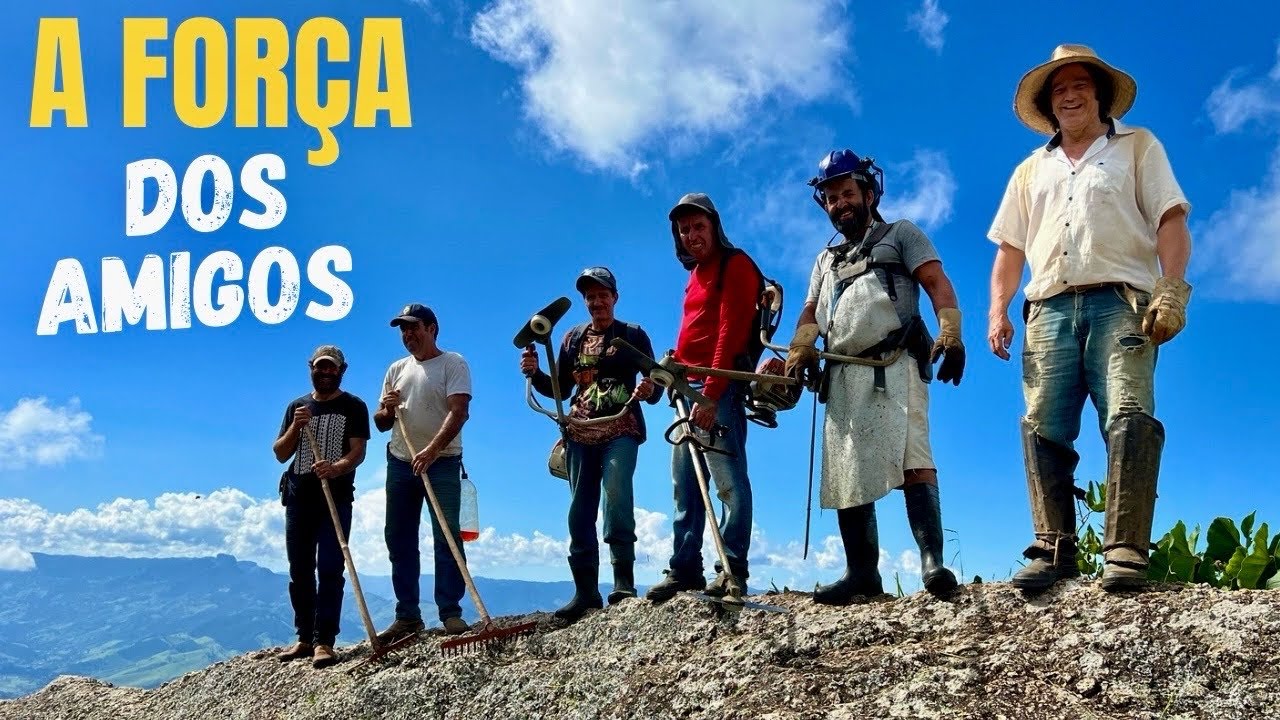 MUTIRÃO NA SERRA DA BALANÇA - LIMPANDO A TRILHA DO CRUZEIRO - A FORÇA DA UNIÃO