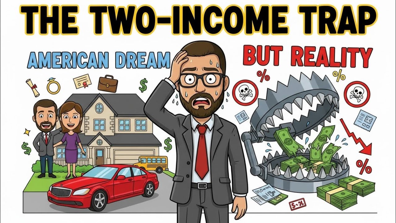 Why Two Incomes Leave Families Poorer Than One Ever Did (The Two-Income Trap Explained)