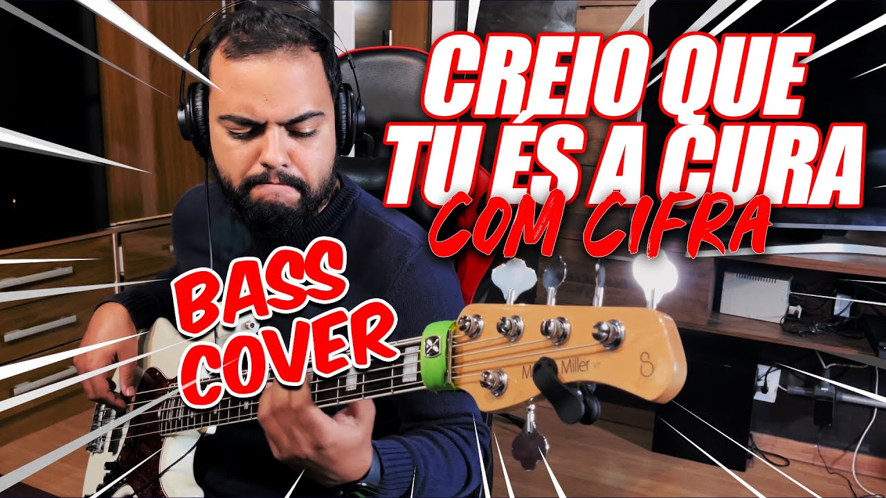 CREIO QUE TU ÉS A CURA @GabrielaRochaOficial  | Bass Cover   Israel Dias