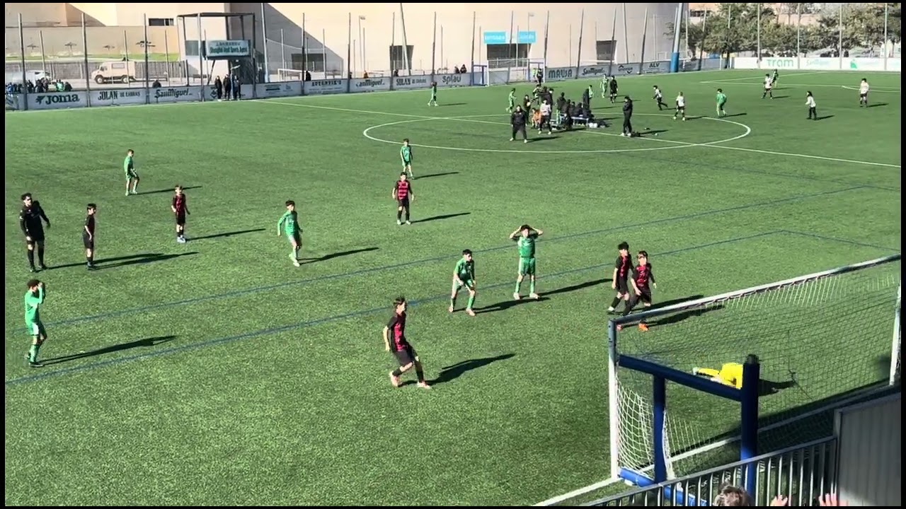 LIGA FUNDACIO UNIO ESPORTIVA CORNELLA 'C' Vs  SANT CUGAT FC “B” PARTE 4