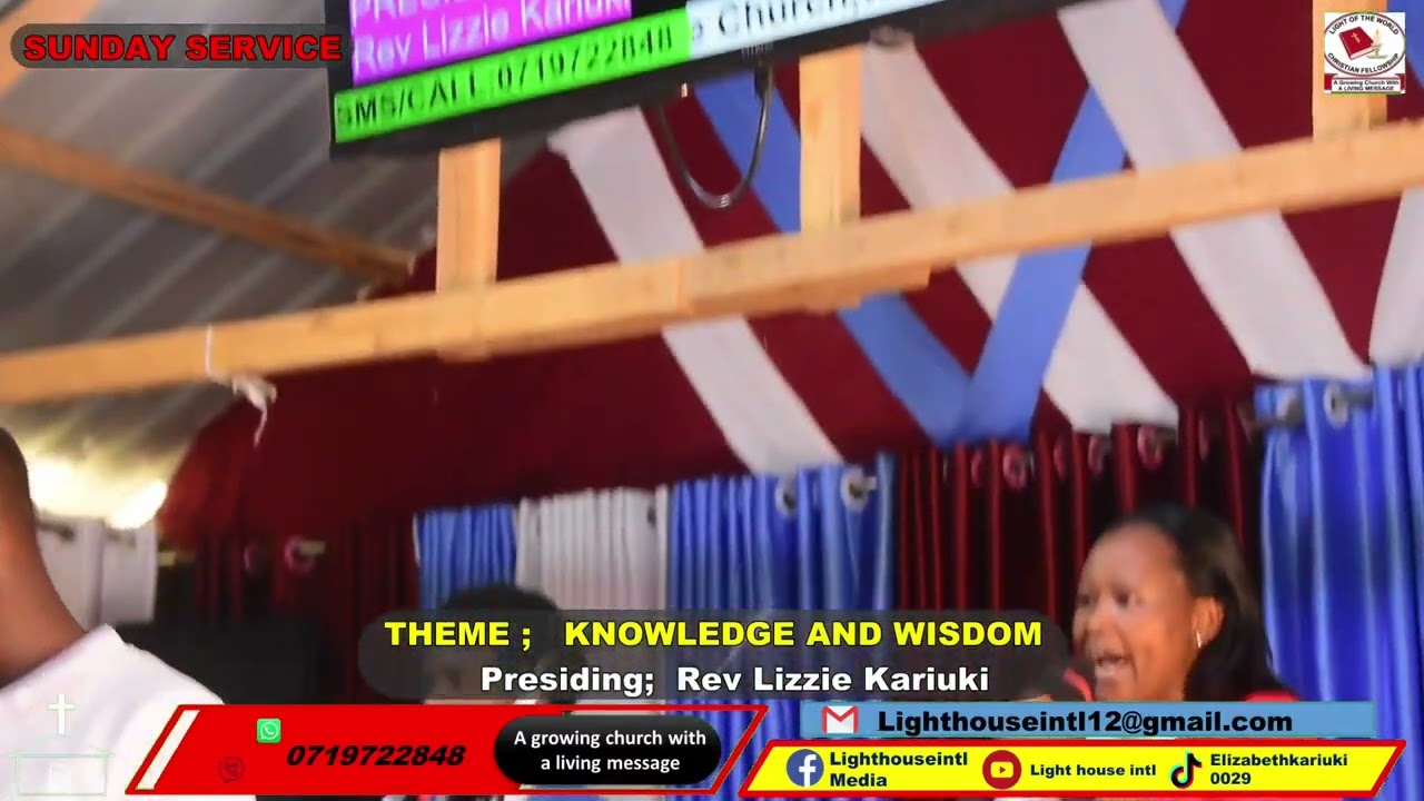 KNOWLEDGE AND WISDOM(Rev Lizzie Kariuki)
