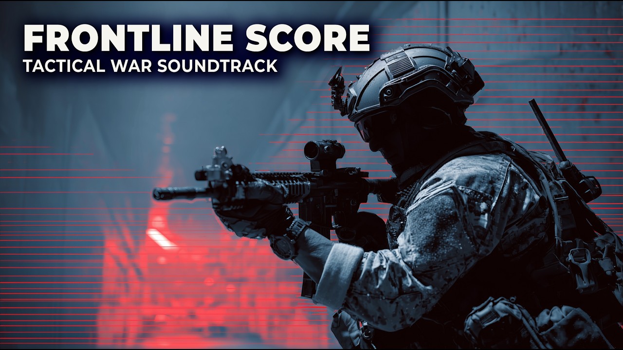 FRONTLINE SCORE | 1 Hour Tactical War Soundtrack – No Copyright Military Music