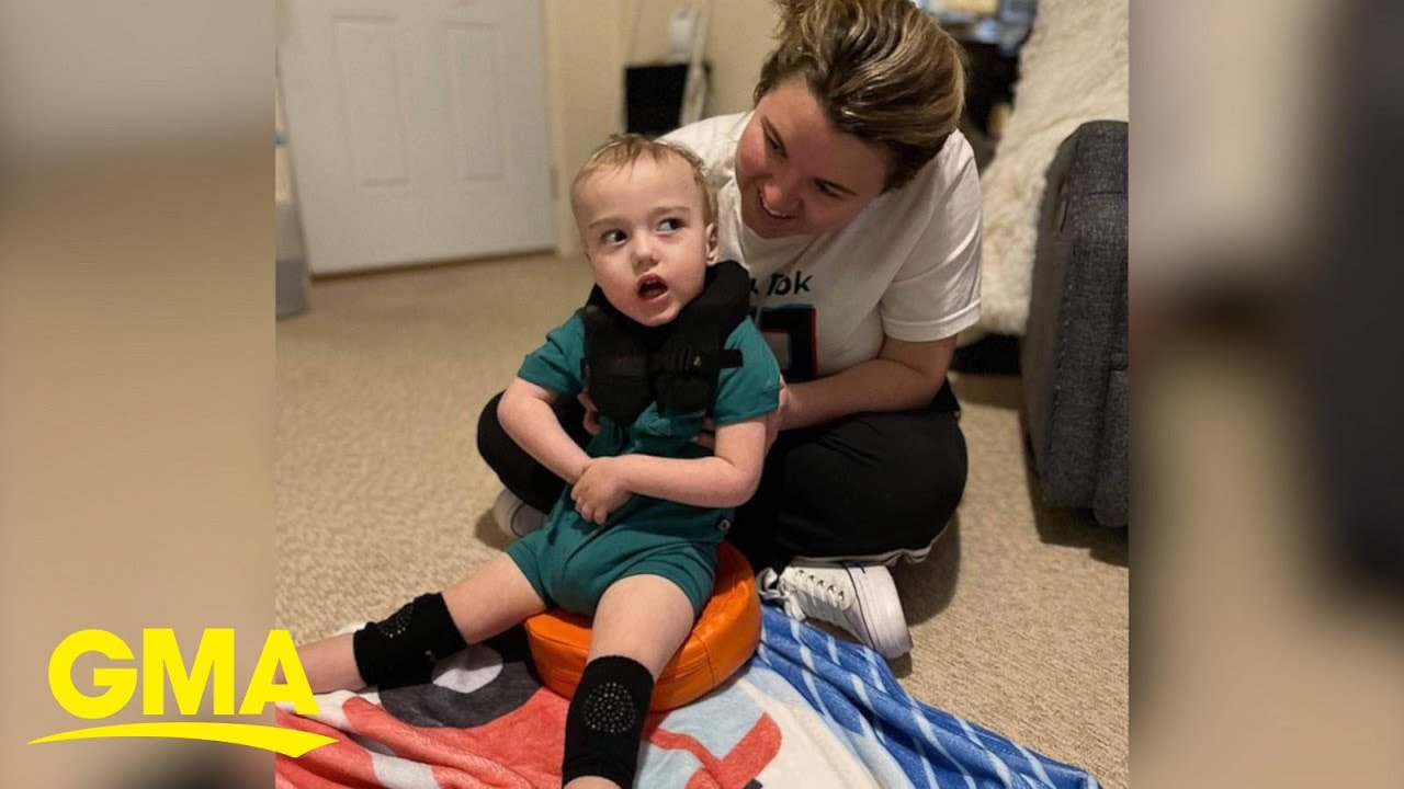 Toddler with rare disease who was told he would never eat, overcomes milestone l GMA