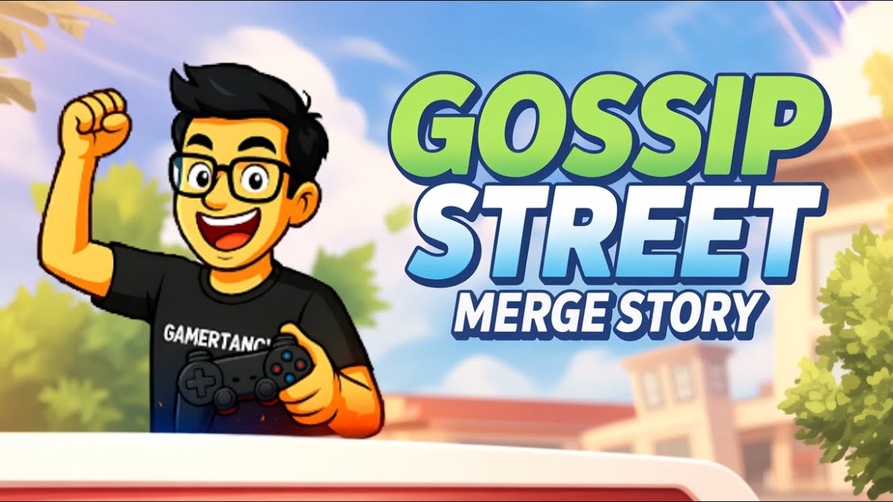 Gossip Street Merge & Story 🌟 ✨ | Fun Puzzle Adventure 🎮 🏘️