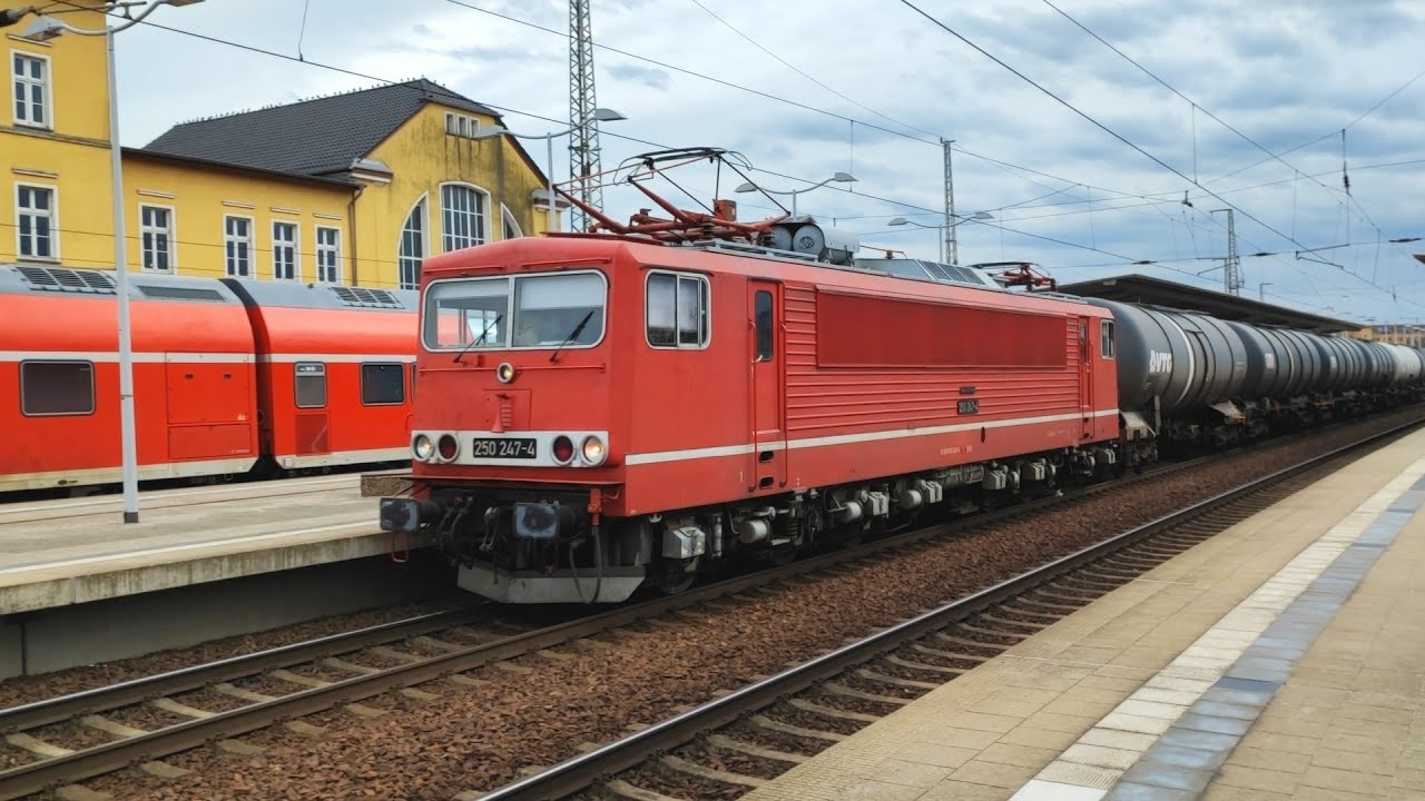 Ausflug zum Eberswalder Hauptbahnhof mit BR 185 442 187 147 232 250 401 ODEG HC uvm.