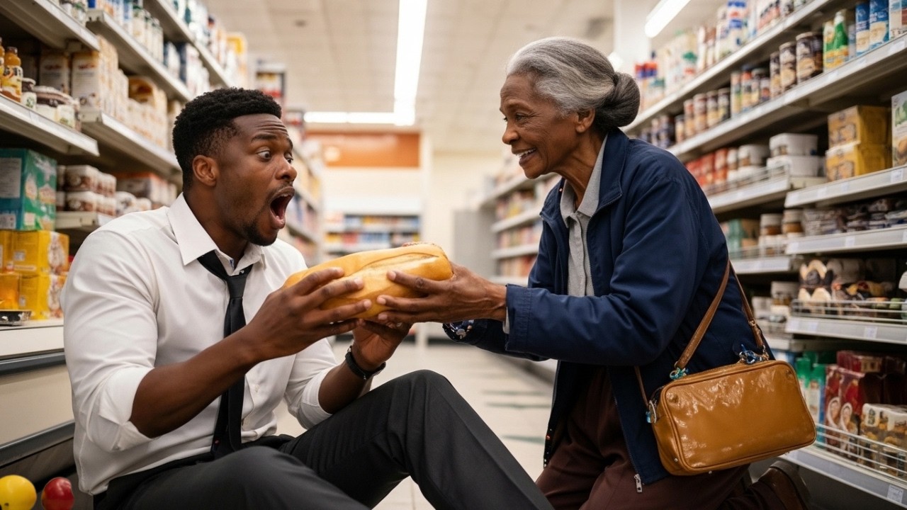Poor Woman Gave Her Only Meal to a Stranger — She Never Imagined Who He Really Was