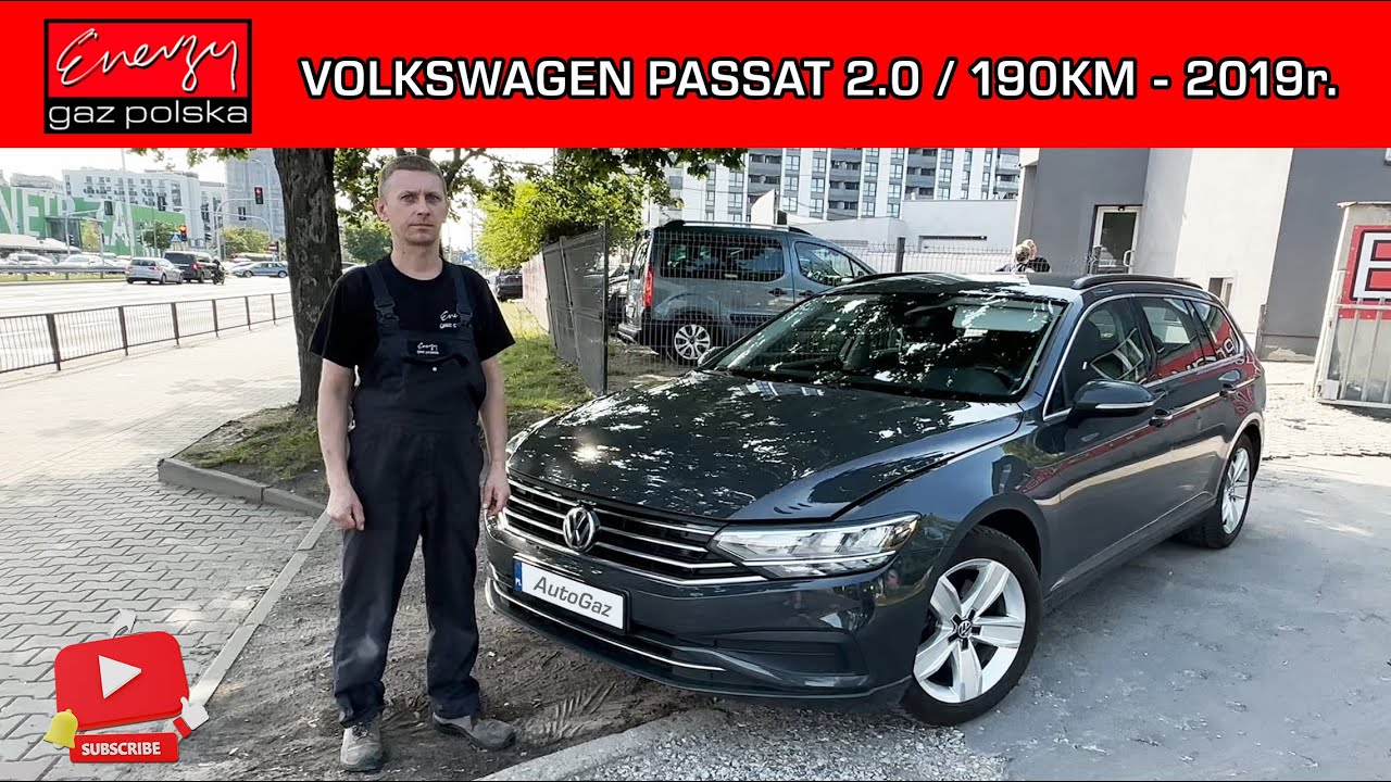MONTAŻ LPG VOLKSWAGEN PASSAT 2.0 190KM BEZPOŚREDNI WTRYSKI 2016 NA GAZ KME W ENERGY GAZ POLSKA
