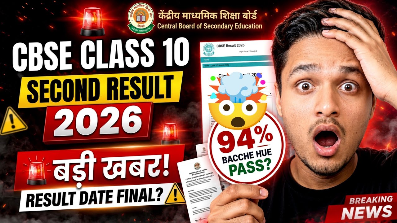 URGENT CBSE BAD NEWS 🤯 2nd Board Result 2026 LIVE?|CBSE Second RESULT NEW UPDATE TODAY #result2026