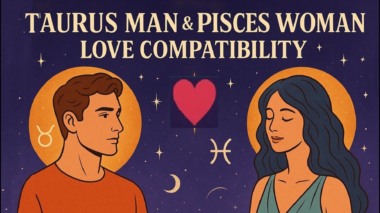Taurus Man & Pisces Woman Love Compatibility — A Soul Connection Written in the Stars