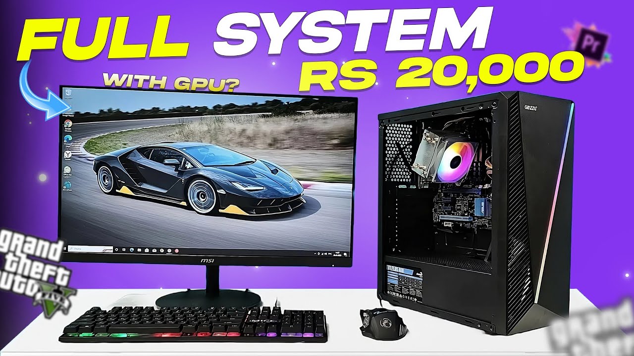 Gaming Pc in 20k | Gaming Pc build in 20k🤤 #Gamingpcin20k