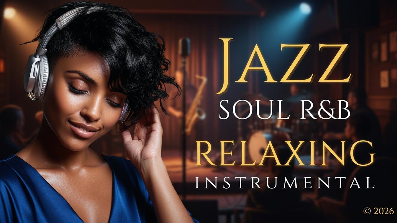 Smooth Jazz & Soulful R&B – Instrumental Music | Soft Beats for Relaxing, Work & Focus