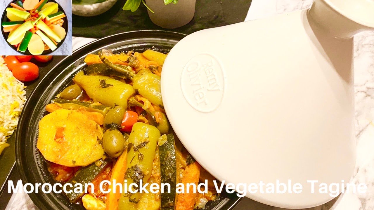 Moroccan Chicken and Vegetable Tagine | Simple Moroccan Chicken Tagine