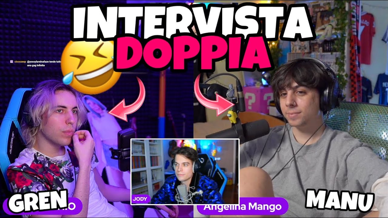 INTERVISTA DOPPIA A GRENBAUD E MANUUXO!!🔥🎪 con Jody